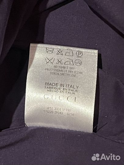 Винтажная рубашка gucci