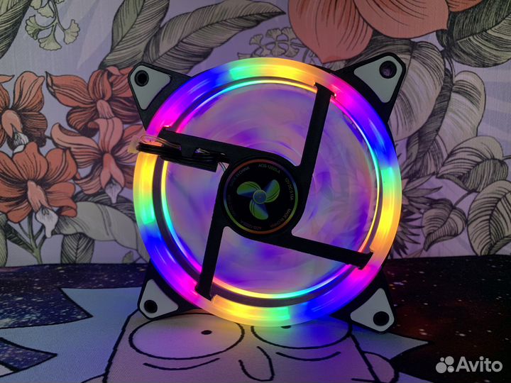 Новые кулера 120mm rgb