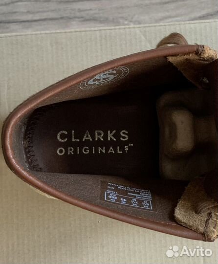 Мужские Ботинки Clarks Caravan Оригинал Новые