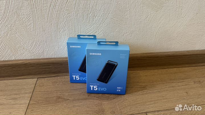 Внешний SSD Samsung T5 Evo 2 Tb New