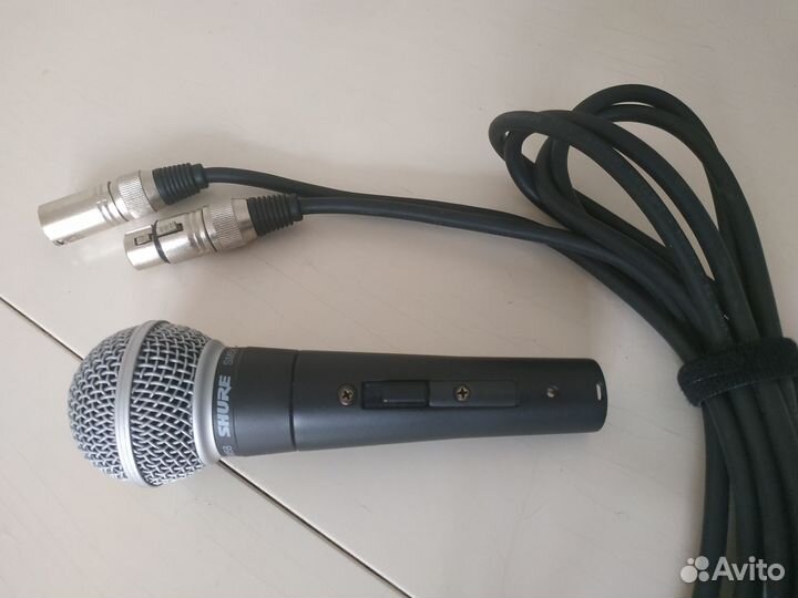 Оригинальный микрофон Shure SM58 (Mexico)