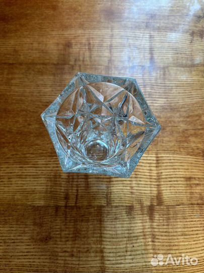 Хрустальная ваза для цветов