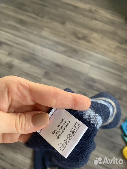 Комплект шапка и шарф детский