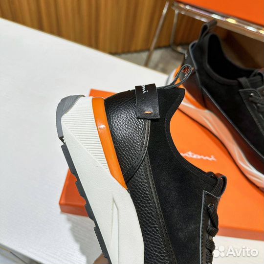 Элегантные кроссовки Santoni для стильных мужчин