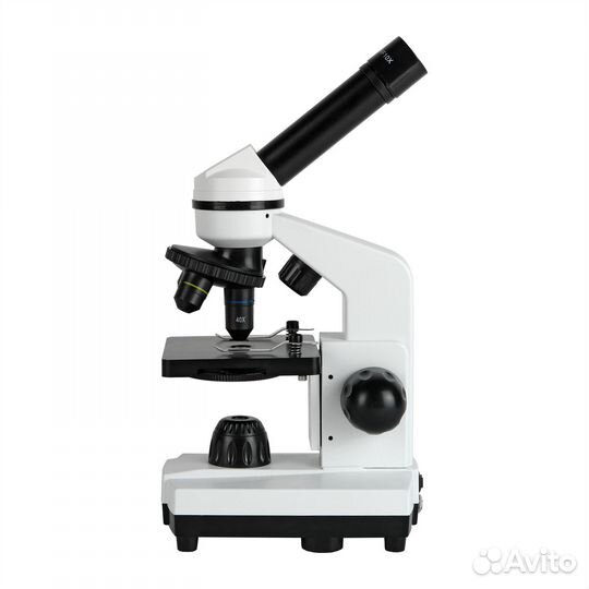 Микроскоп школьный Эврика 40х-1600х с видеоокуляро