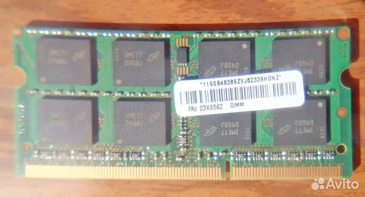 SO-dimm DDR3 (8 Gb) & DDR3L (4 Gb)