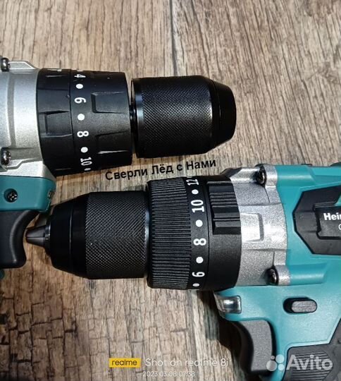 Шуруповерт Ледобур Heimerdinger 150N.m Шнек 130