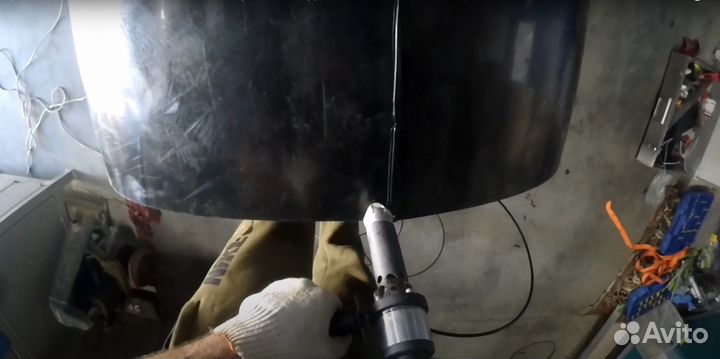 Сварка пластика сварочным экструдером пнд и пп