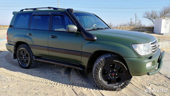 Шноркель Toyota LC 100/Lexus LX470 на крышу