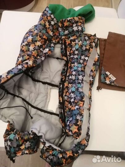 Тёплая куртка для собаки