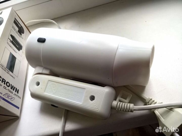 Фен дорожный crown OL-1350