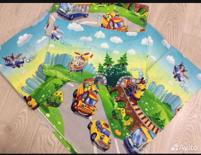 Детское постельное белье, новое