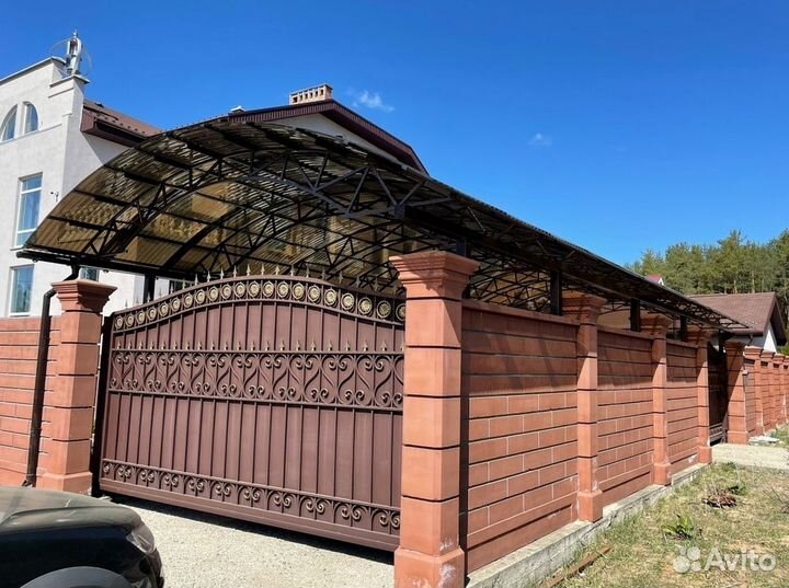 Навес под ключ