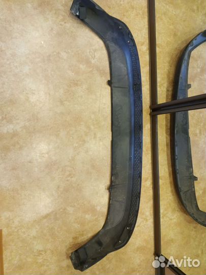 Юбка заднего бампера ford focus 3 седан