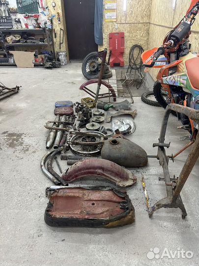 Запчасти мотоцикл jawa (ява 360)