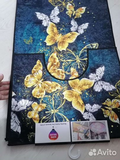 Красивый ковёр для ванной и туалета