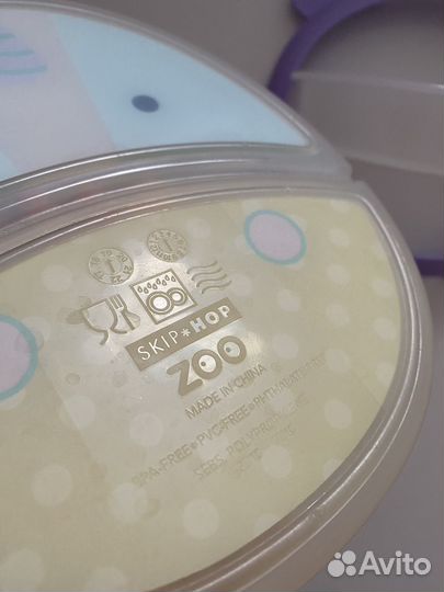 Skip-Hop Тарелка 2 в 1 Единорог