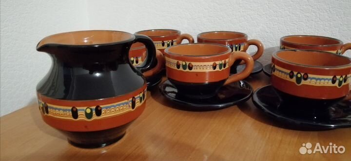 Набор чашек с блюдцами на 6 персон