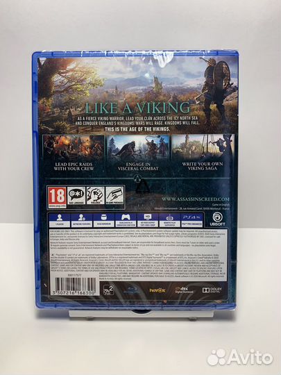 Игры PS4: Assassins Creed Вальгалла (новая)