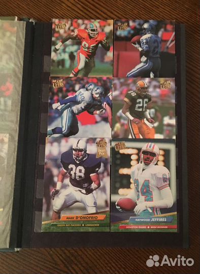 Коллекционные карточки американский футбол
