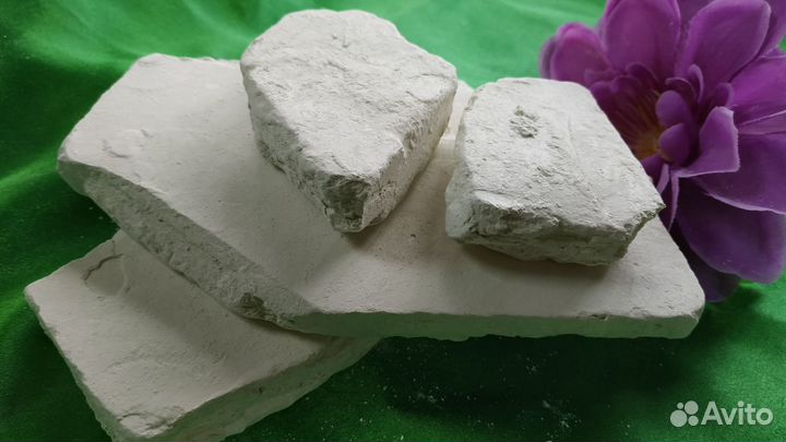 Кусковая глина для еды 