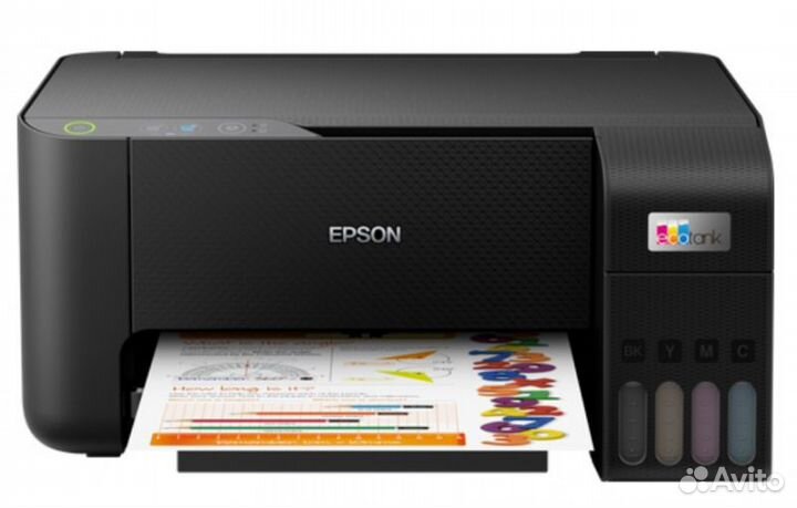 Цветной струйный мфу epson