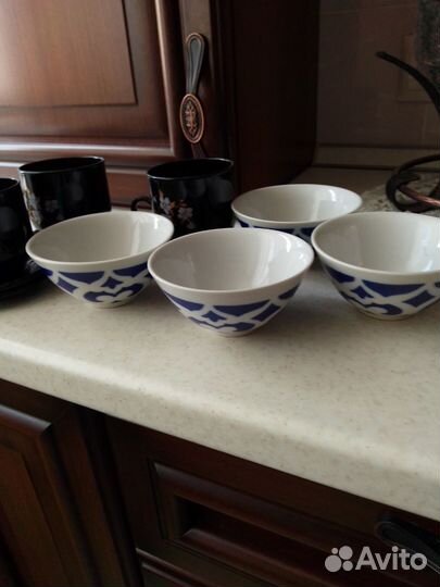 Чашка с блюдцем фарфор