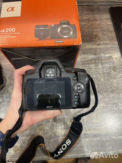 Зеркальный фотоаппарат sony a290