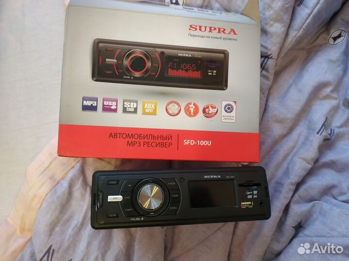 Магнитола Supra SFD-100U