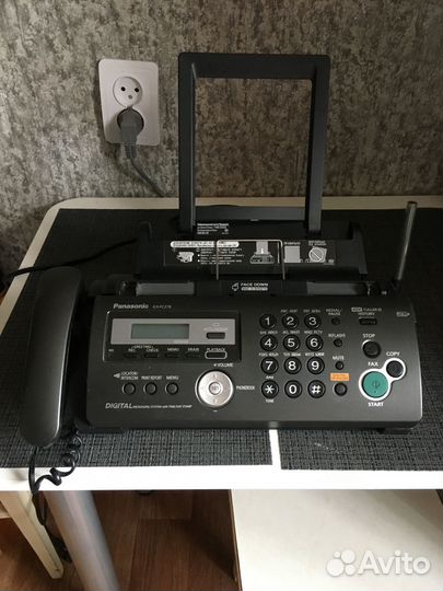 Телефон с факсом Panasonic kx-fc278