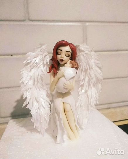 Лепка фигурки из мастики