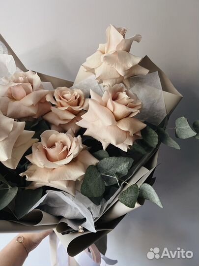 Розы, цветы, букет с доставкой тюмень