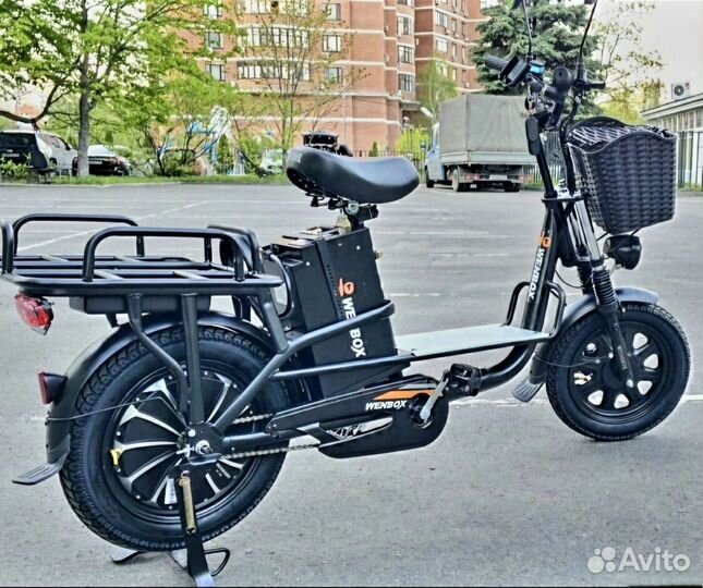 Электpoвeлocипед Wenbox Monster Pro Plus 60/30