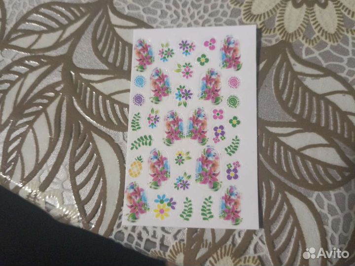 Наклейки для ногтей