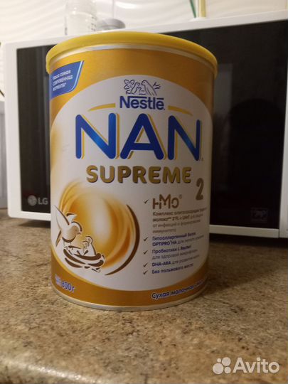 Смесь нан 2 суприм гипоаллергенный