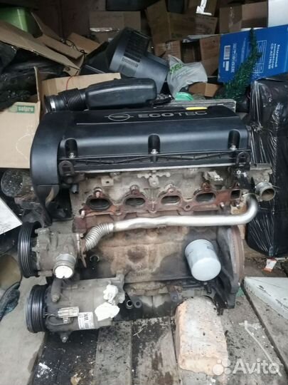 Двигатель opel meriva a z16xep 1.6
