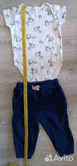 Вещи пакетом для девочки р. 74