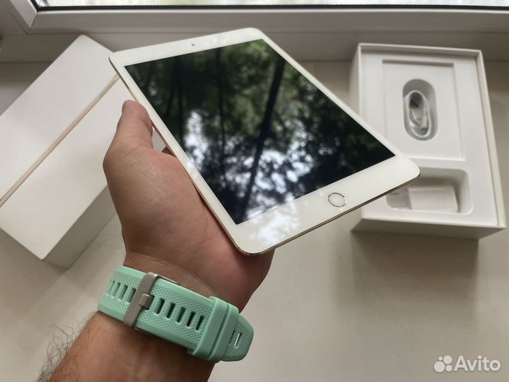 iPad mini 4 cellular LTE рст отлич. сост. комплект
