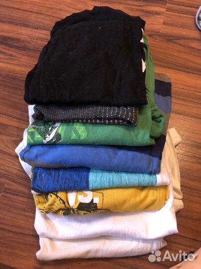 Вещи пакетом на мальчика 122 128