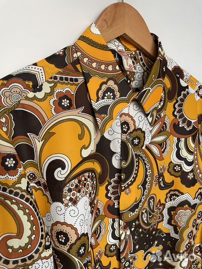 Рубашка винтажная 70е года