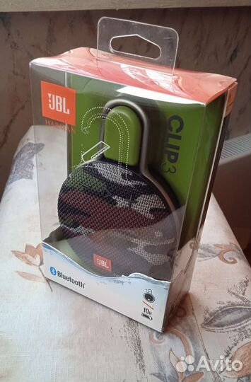 JBL Clip 3 Squad (Оригинал)
