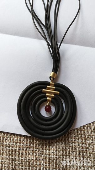 Шикарное колье подвеска