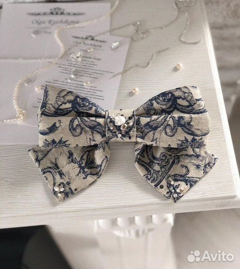 Дизайнерский бант для волос