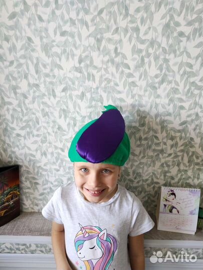 Шапочка Баклажан