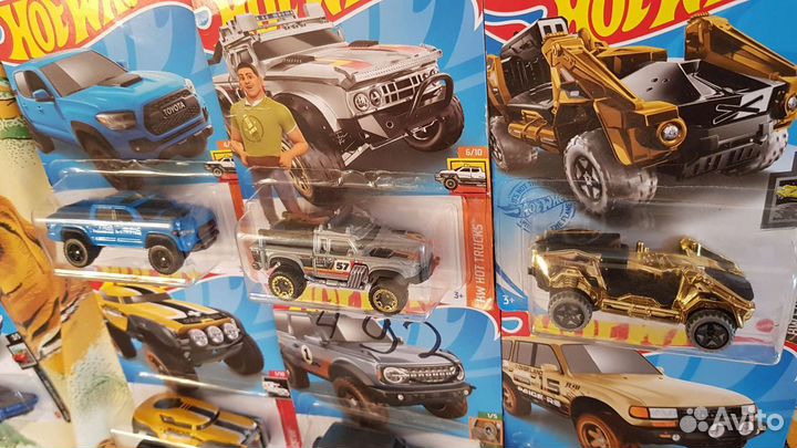 Hot wheels внедрожники