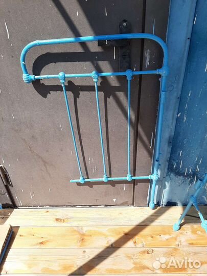 Детская кроватка железная раритет