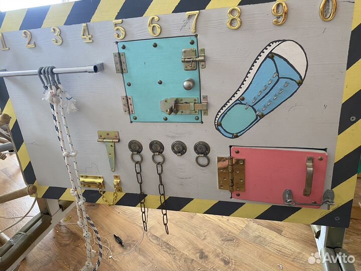 Бизиборд развивающая доска