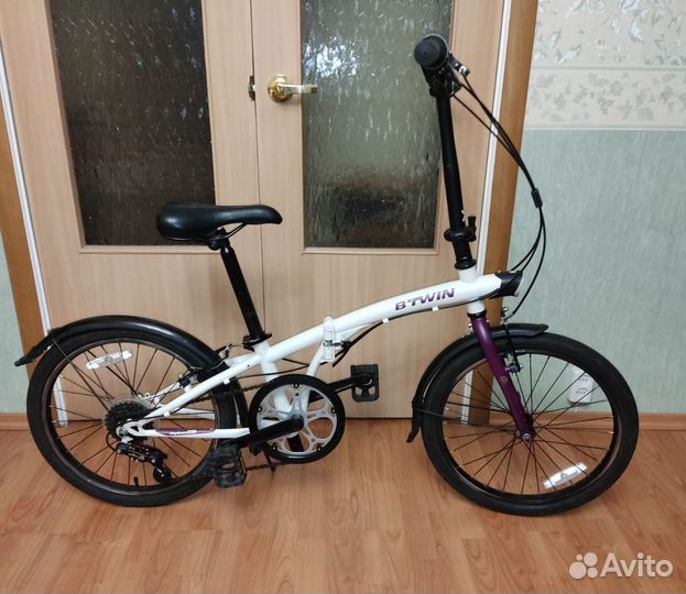 Велосипед Btwin складной скоростной