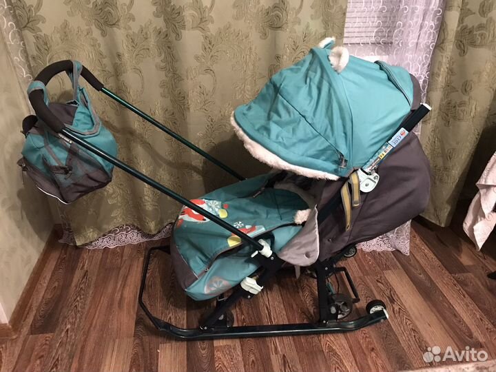 Коляска санки