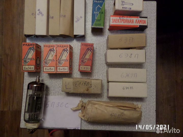 Радиолампы разные